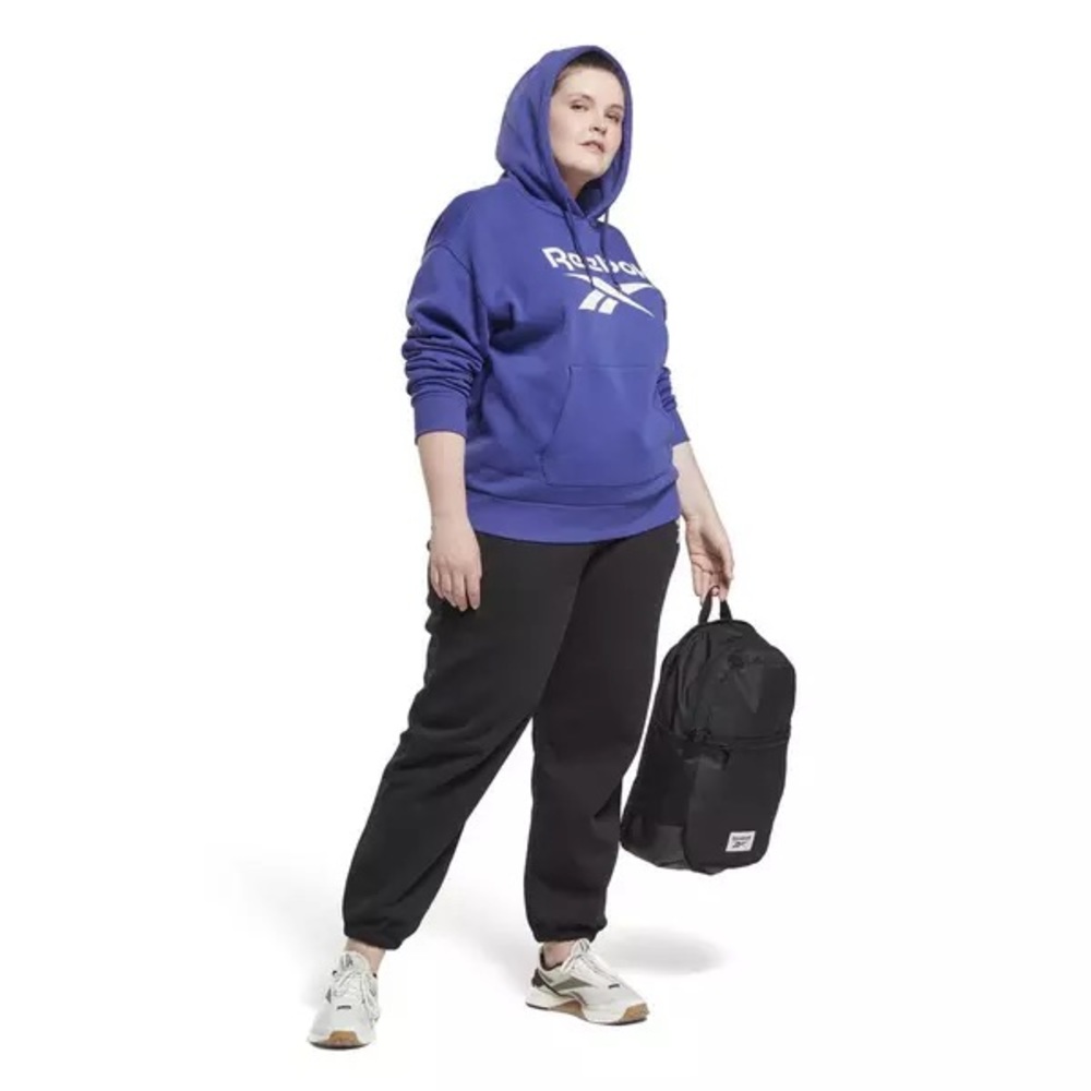 NWT Reebok Identity Logo Fleece Joggers in Black, Plus Size 3X (Sold Out) - Picture 1 of 6
